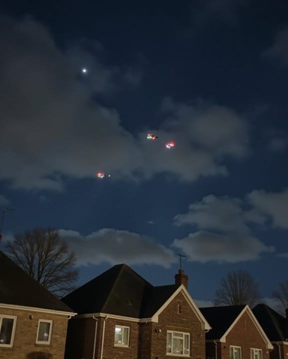 blinking drone privacy invasion