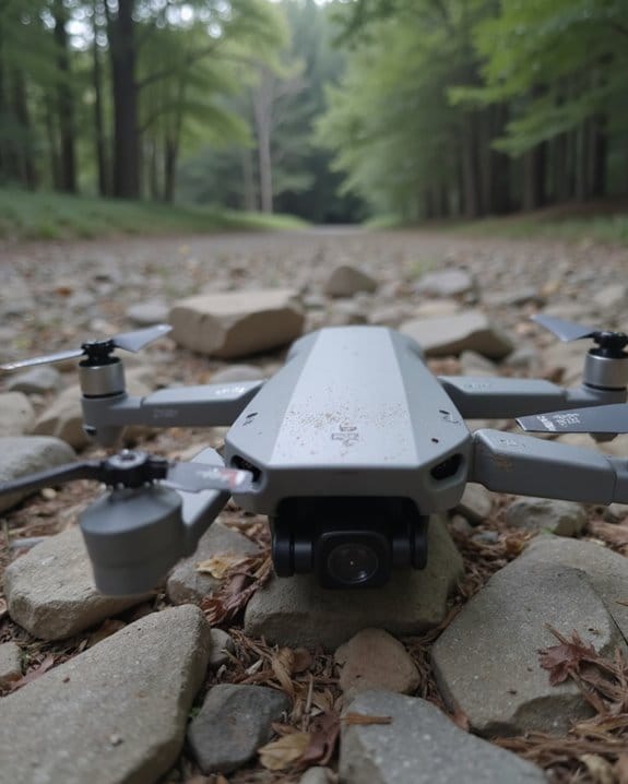 collisions impair drone stability