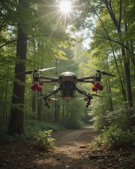 drones approaching bee efficiency