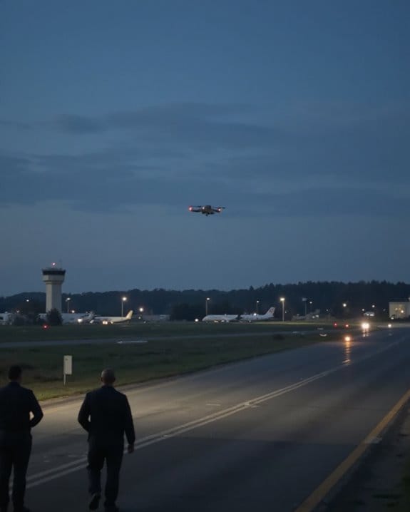 drones disrupt airport operations