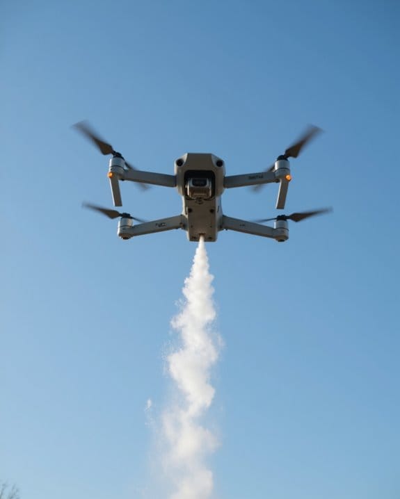 drones dump fuel reason