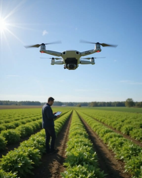 drones enhance agricultural efficiency