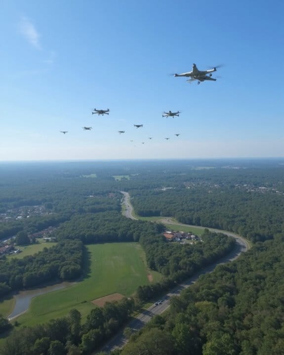drones flying in delaware