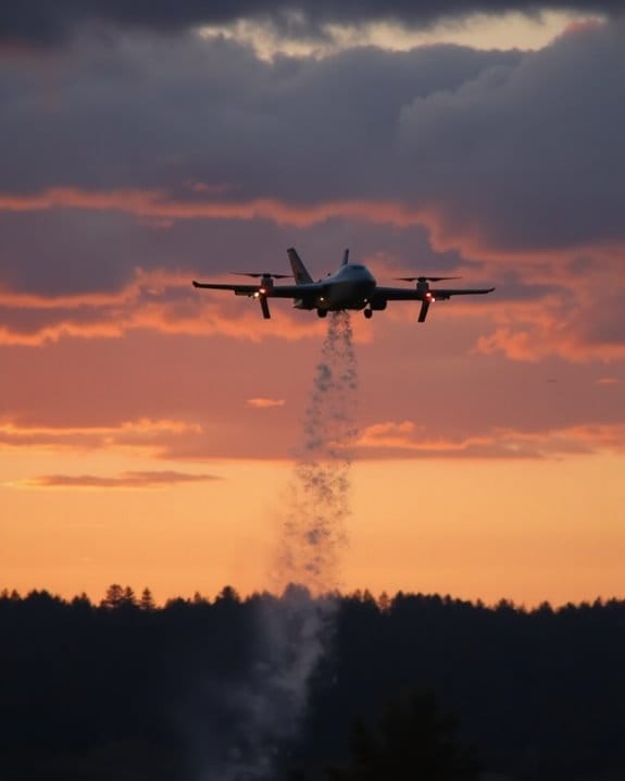jet dumps fuel tactically