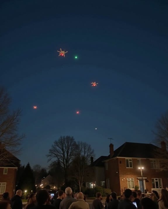 noisy silent drone sightings