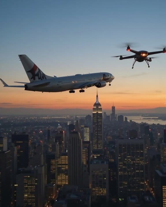 pilots supervise drone operations