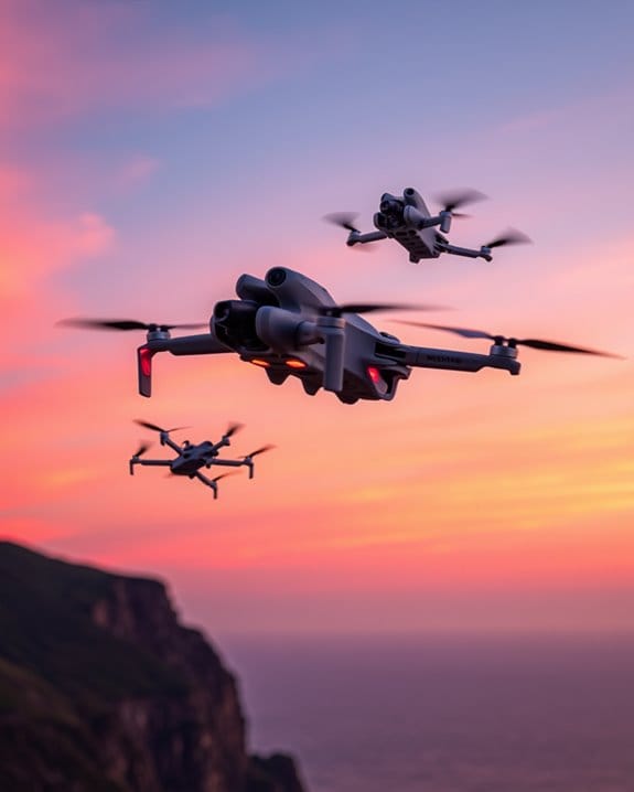 three best flying drones