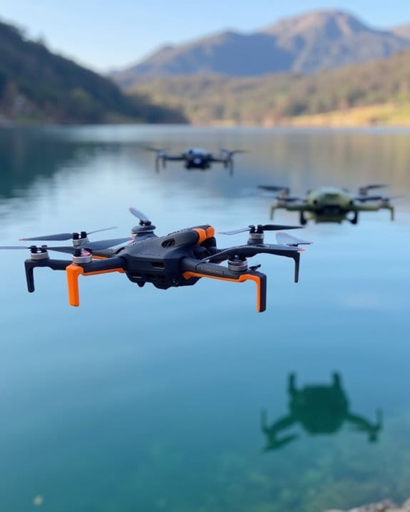 three best waterproof drones